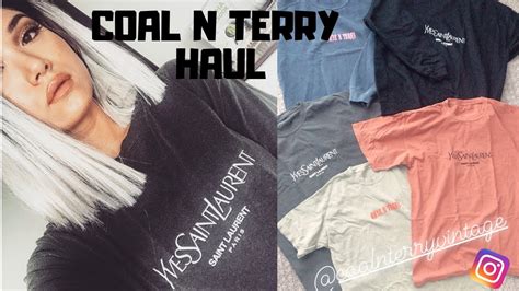 coal and terry ysl top|COAL N TERRY HAUL + FIRST IMPRESSIONS + YSL TEE.